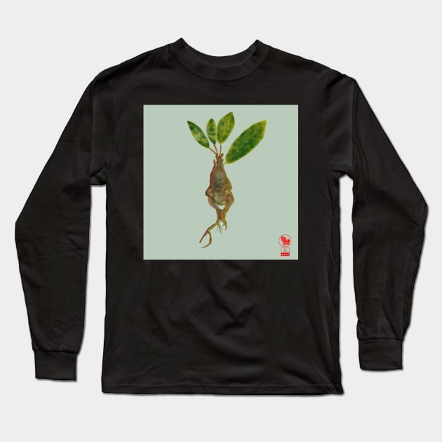 mandrake Long Sleeve T-Shirt by Beni-Shoga-Ink